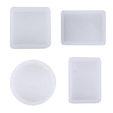 Maxbell 4 Designs Geometric Silicone Pendant Mold DIY Jewelry Resin Craft Mould Tool