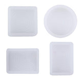 Maxbell 4 Designs Geometric Silicone Pendant Mold DIY Jewelry Resin Craft Mould Tool