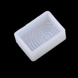 Maxbell 4 Designs Geometric Silicone Pendant Mold DIY Jewelry Resin Craft Mould Tool