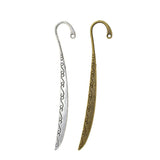 50 Pieces Vintage Beading Flat Bookmarks With Loop DIY Making Jewelry Craft