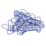 Maxbell 20 Pieces Cool Paper Clips Car Shape Bookmark Clips Funny Desk Accessories Office Supplies Decor Gift for Friends Family Workmates 4x1.4 cm - Aladdin Shoppers