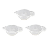 Maxbell 6 Pieces Clear Silicone Liquid Epoxy Resin Casting Jewelry Making DIY Tools