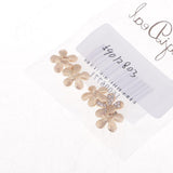 Maxbell 5Pcs Daisy Alloy Rhinestone Flatback Craft Button Scrapbooking Embellishment