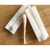 Maxbell 3 Set Polymer Clay Molds DIY Doll Bodies Fondant Cake Decorating Mold Tools
