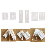 Maxbell 3 Set Polymer Clay Molds DIY Doll Bodies Fondant Cake Decorating Mold Tools