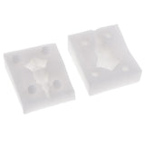 Maxbell 3 Set Polymer Clay Molds DIY Doll Bodies Fondant Cake Decorating Mold Tools