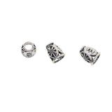 Maxbell 60 Pieces Alloy Plated Filigree Evil Eye Caps Focal Tassel End Caps Bead Cap
