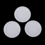 Maxbell 200 Pieces Black White Flattened Bottle Caps for DIY Hair Bows Craft 25mm