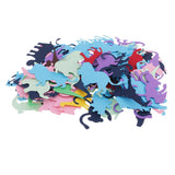 Maxbell 200 Pieces Animals Shape Paper Throwing Confetti Table Scatter for Party