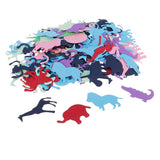 Maxbell 200 Pieces Animals Shape Paper Throwing Confetti Table Scatter for Party