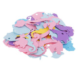 Maxbell 200 Pieces Animals Shape Paper Throwing Confetti Table Scatter for Party