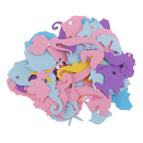 Maxbell 200 Pieces Animals Shape Paper Throwing Confetti Table Scatter for Party