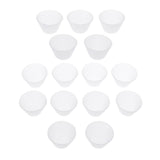 Maxbell 15 Pieces Silicone Resin Glue Tool Distribution Cup Jewelry Making Tools