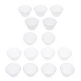 Maxbell 15 Pieces Silicone Resin Glue Tool Distribution Cup Jewelry Making Tools