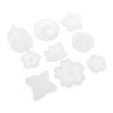 Maxbell 1set of 9 shapes Silicone Diamond Pendants Mold DIY Jewelry Resin Moulds Epoxy Molding Tool - Aladdin Shoppers