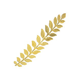 Maxbell 20 Pieces Long Leaf Branch Shape Jewelry Making Findings 120mm Silver/Golden