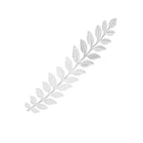 Maxbell 20 Pieces Long Leaf Branch Shape Jewelry Making Findings 120mm Silver/Golden