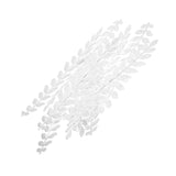 Maxbell 20 Pieces Long Leaf Branch Shape Jewelry Making Findings 120mm Silver/Golden