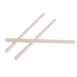 Maxbell 30Pieces Balsa Wood Round Sticks 11mm Diameter for Woodworking Supply Crafts