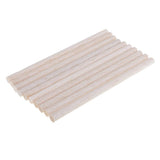 Maxbell 30Pieces Balsa Wood Round Sticks 11mm Diameter for Woodworking Supply Crafts