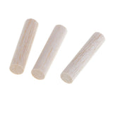 Maxbell 30Pieces Balsa Wood Round Sticks 11mm Diameter for Woodworking Supply Crafts