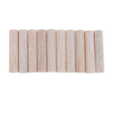 Maxbell 30Pieces Balsa Wood Round Sticks 11mm Diameter for Woodworking Supply Crafts