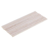 Maxbell 40 Pieces 4 Sizes Balsa Wood Unfinished Wood Round Stick Dowel Rod DIY Craft
