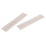 Maxbell 40 Pieces 4 Sizes Balsa Wood Unfinished Wood Round Stick Dowel Rod DIY Craft