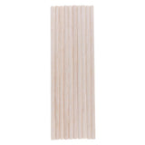 Maxbell 40 Pieces 4 Sizes Balsa Wood Unfinished Wood Round Stick Dowel Rod DIY Craft