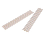 Maxbell 40 Pieces 4 Sizes Balsa Wood Unfinished Wood Round Stick Dowel Rod DIY Craft