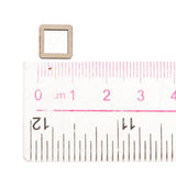 Maxbell 140 Pieces Unfinished Wood Hollow Square Wooden Pieces for Craft 10/20/40mm