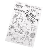 Maxbell Transparent Silicone Clear Rubber Stamps Scrapbooking Christmas Card Making