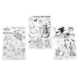 Maxbell Transparent Silicone Clear Rubber Stamps Scrapbooking Christmas Card Making