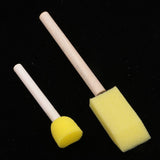 Maxbell 9 Pieces Kids Children Sponge Brushes Painting Brushes for Graffiti Doodle