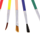 Maxbell 9 Pieces Kids Children Sponge Brushes Painting Brushes for Graffiti Doodle