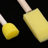 Maxbell 9 Pieces Kids Children Sponge Brushes Painting Brushes for Graffiti Doodle