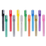 Maxbell 12 Colors Acrylic Paint Markers Pen Art Permanent Paint Marker Pens Set