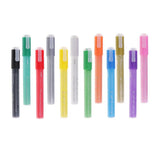 Maxbell 12 Colors Acrylic Paint Markers Pen Art Permanent Paint Marker Pens Set
