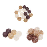 Maxbell 21 Pieces Wicker Rattan Balls Home Christmas Wedding Party Decorative Crafts