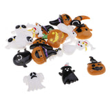 Maxbell 36 Pieces HALLOWEEN Resin Flatback Cabochons Embellishments DIY Phone Craft