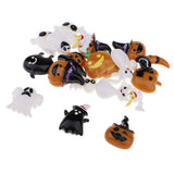 Maxbell 36 Pieces HALLOWEEN Resin Flatback Cabochons Embellishments DIY Phone Craft