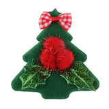 Maxbell Christmas Ribbon Bows Appliques DIY Baby Hair Bows 4pcs 40x55mm - 60x70mm