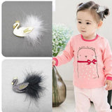 Maxbell Christmas Ribbon Bows Appliques DIY Baby Hair Bows 4pcs 40x55mm - 60x70mm