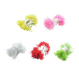Maxbell 900 Pieces Multicolor Flower Stamens Double Buds Artificial Flower Making