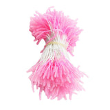 Maxbell 900 Pieces Multicolor Flower Stamens Double Buds Artificial Flower Making