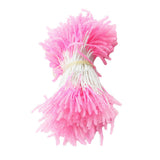Maxbell 900 Pieces Multicolor Flower Stamens Double Buds Artificial Flower Making