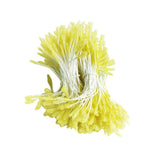 Maxbell 900 Pieces Multicolor Flower Stamens Double Buds Artificial Flower Making