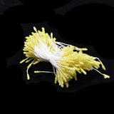 Maxbell 900 Pieces Multicolor Flower Stamens Double Buds Artificial Flower Making
