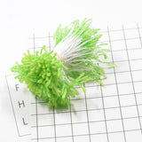 Maxbell 900 Pieces Multicolor Flower Stamens Double Buds Artificial Flower Making