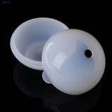 2Pcs Sphere Ball Shape Silicone Mold Mould for Resin Casting DIY Ornament